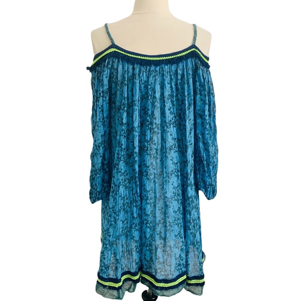 Poupette St Barth Floral Cover Up Tunic Top - Picture 5 of 14
